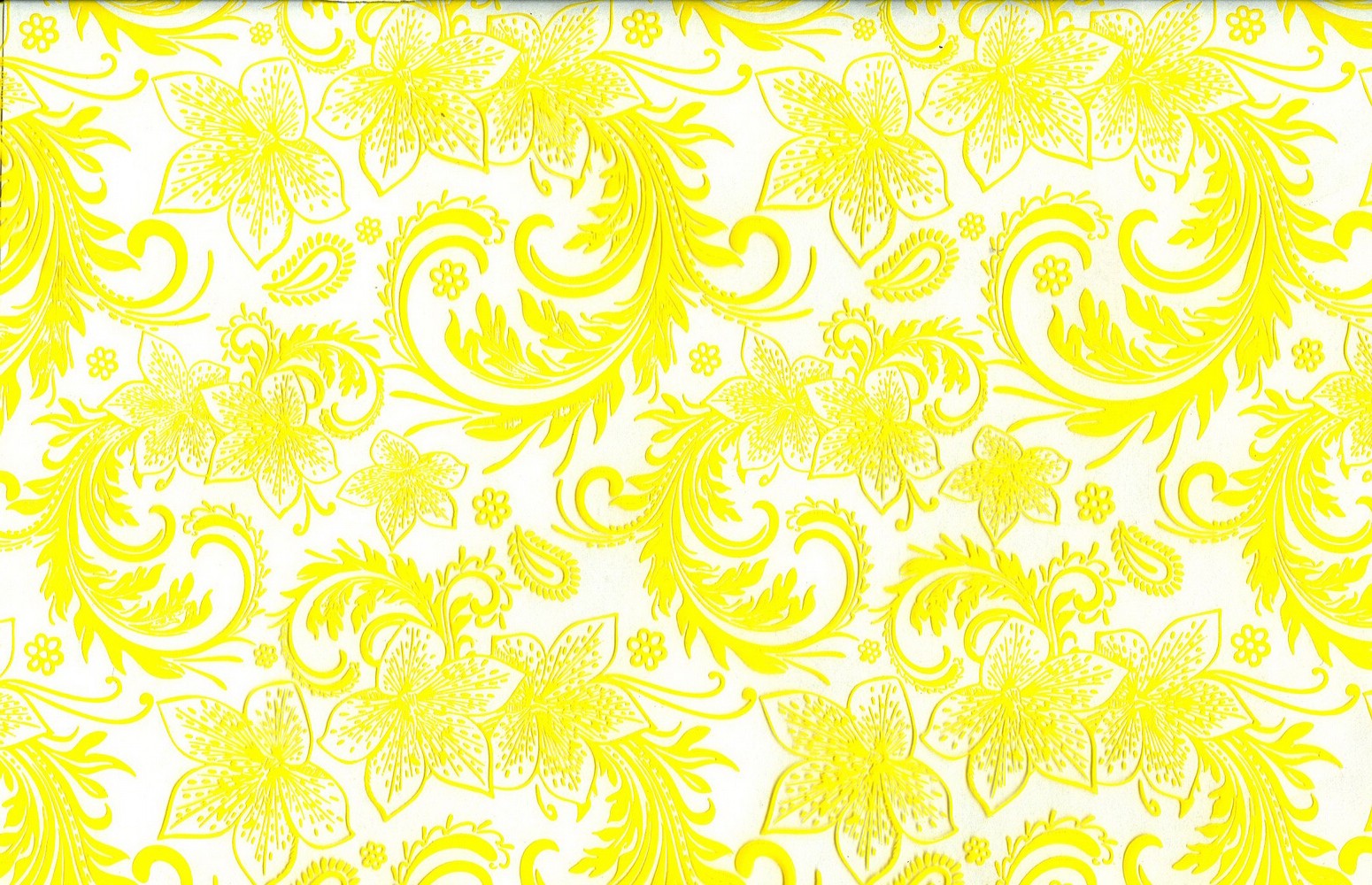 Yellow lace