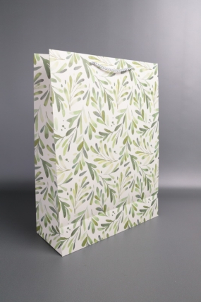 Сумка Люкс Оливки на белом 40*30*12  L1426
