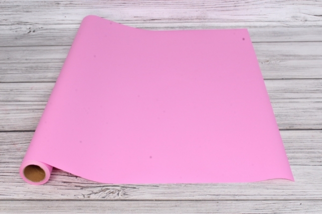 Флористическая пленка "Самая нужная", 55 мкр, 58 см х 10 м, розовый